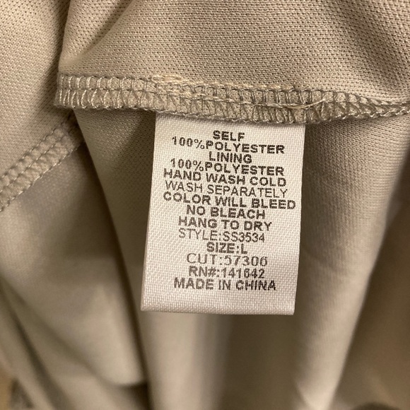 Tube Top Midi Length Snake Print Dress - Picture 5 of 8